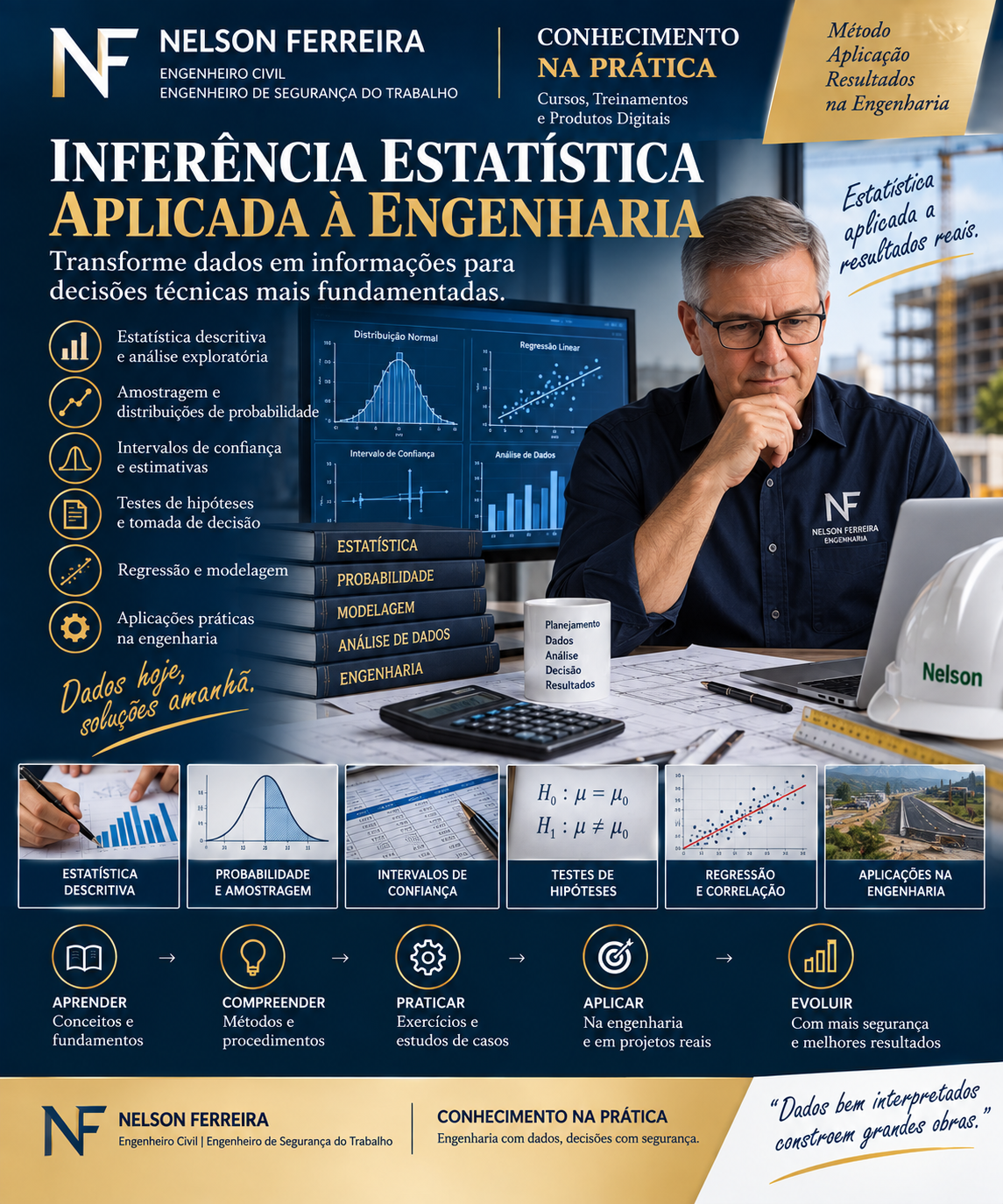 Inferência Estatística Aplicada à Engenharia