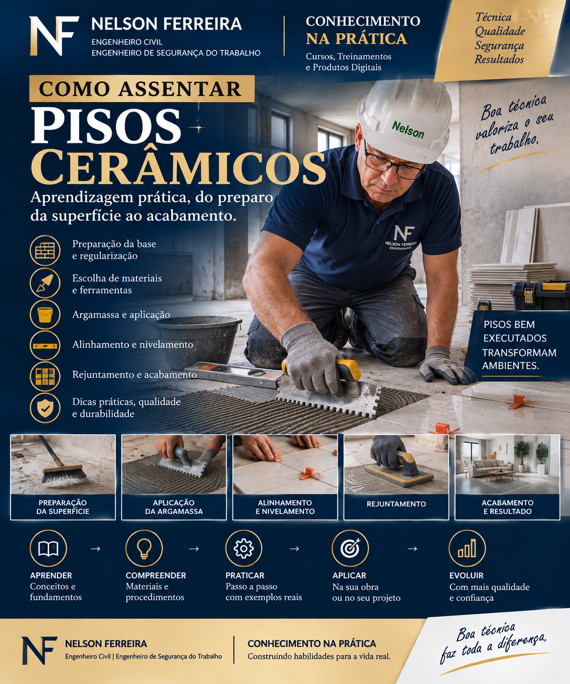 Como Assentar Pisos Cerâmicos